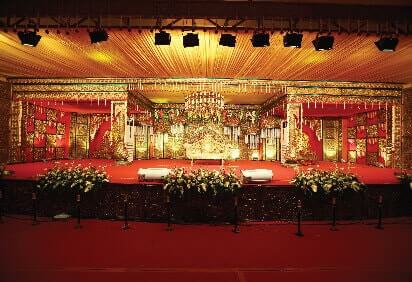Raka mandap sangeet reception babyshower passage entry flower stage decorators image-9